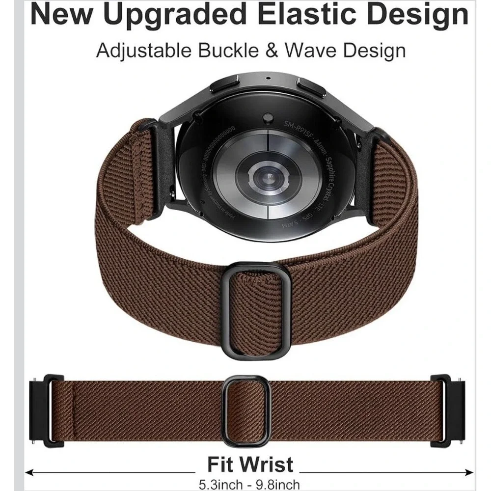 N35/. Lerobo Elastic Bands Compatible with Samsung Galaxy Watch 7 6 5 4 40mm